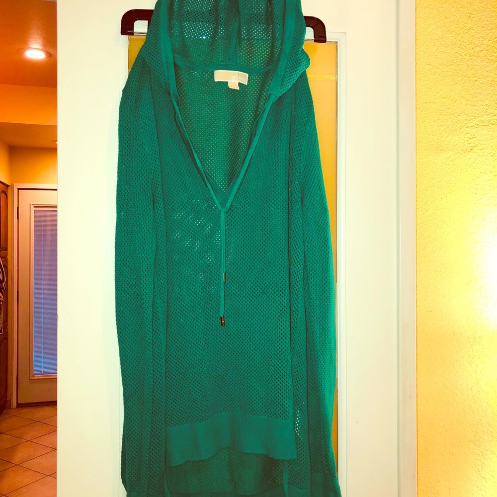 Michael Kors green hoodie